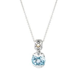 John Hardy Batu Sari Blue Topaz Necklace